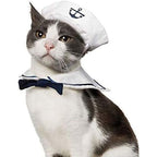 Pet Holiday Hat: Santa, Birthday, Halloween, Christmas, Leprechaun & Sailor Costumes