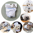 Pet Holiday Hat: Santa, Birthday, Halloween, Christmas, Leprechaun & Sailor Costumes