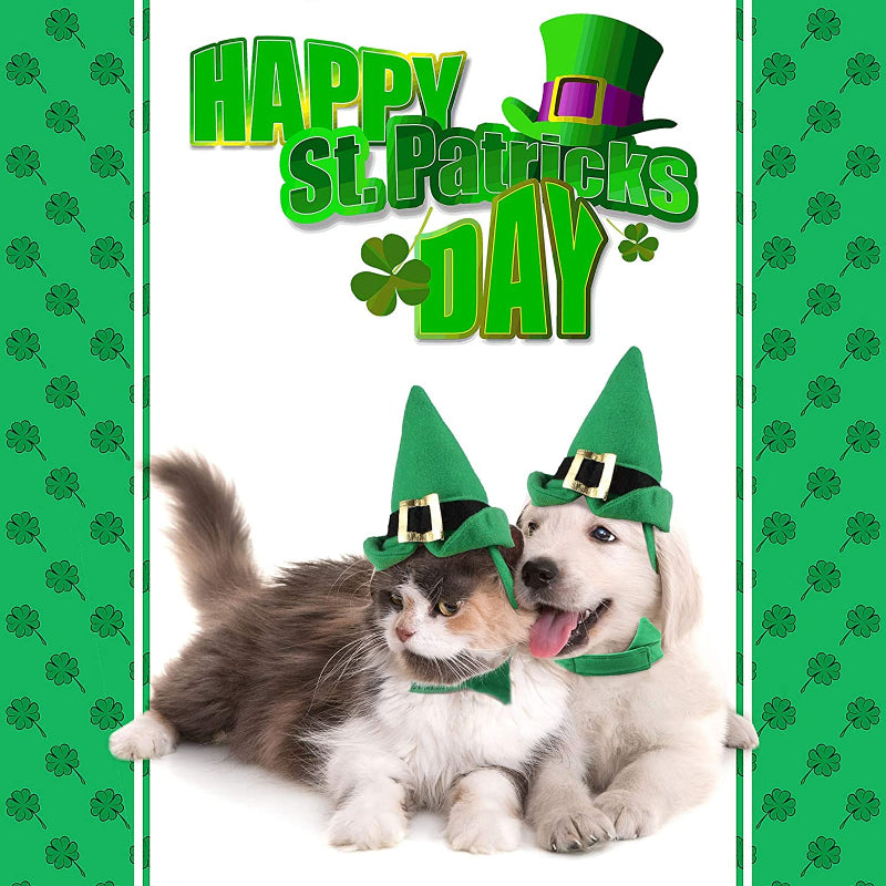 Pet Holiday Hat: Santa, Birthday, Halloween, Christmas, Leprechaun & Sailor Costumes