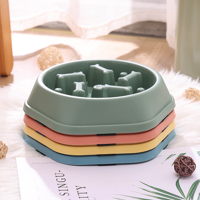 Slow Feeder Dog Bowl – Anti-Gulping Feeding Station for Healthier Digestion