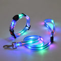 LED Dog Collar & Leash Set – NightBright (Glow-in-the-Dark Safety Gear for Dogs)