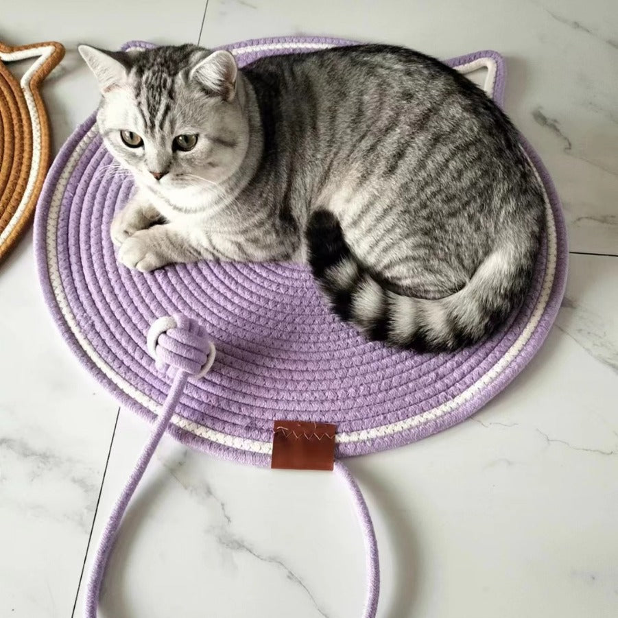 Cat Scratching Rug – Natural Sisal Double-Sided Scratcher for Indoor Cats