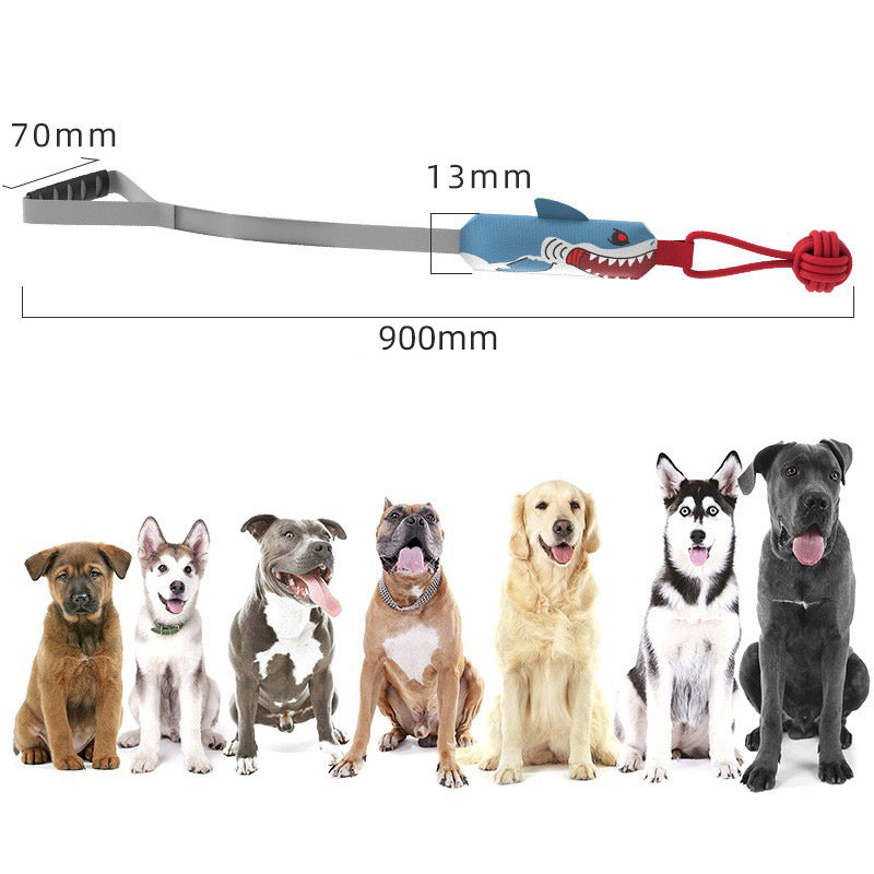 Interactive Dog Tug Toy – Fun Animal Designs for Chewers & Pullers