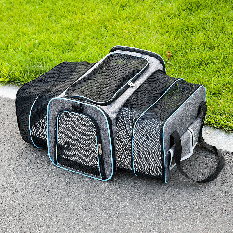 Foldable Pet Carrier Bag – Lightweight, Ventilated & Travel-Ready