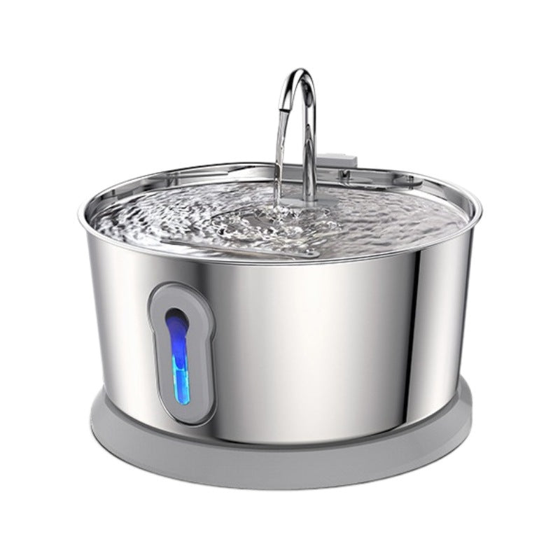Smart Antibacterial Stainless Steel Pet Water Fountain — 4L Ultra-Quiet for Cats & Dogs
