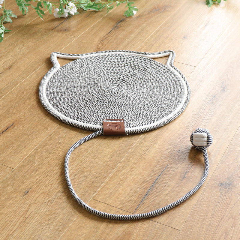 Cat Scratching Rug – Natural Sisal Double-Sided Scratcher for Indoor Cats