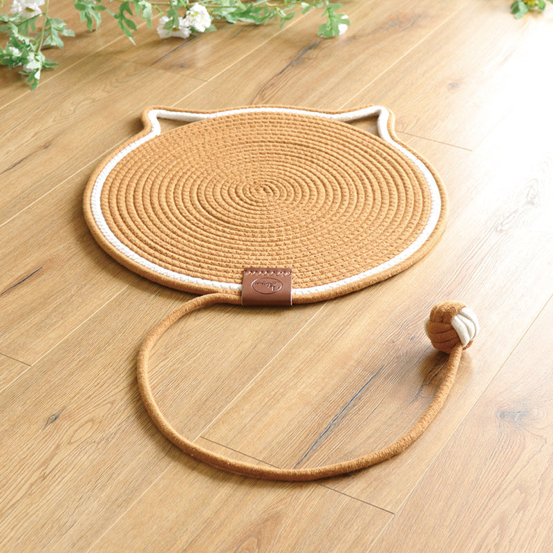 Cat Scratching Rug – Natural Sisal Double-Sided Scratcher for Indoor Cats
