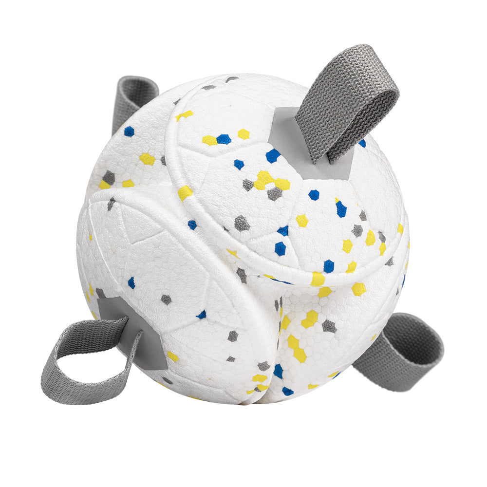Eco-Friendly Indestructible Dog Ball – Bite-Resistant Tug & Fetch Toy