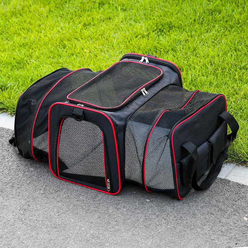 Foldable Pet Carrier Bag – Lightweight, Ventilated & Travel-Ready