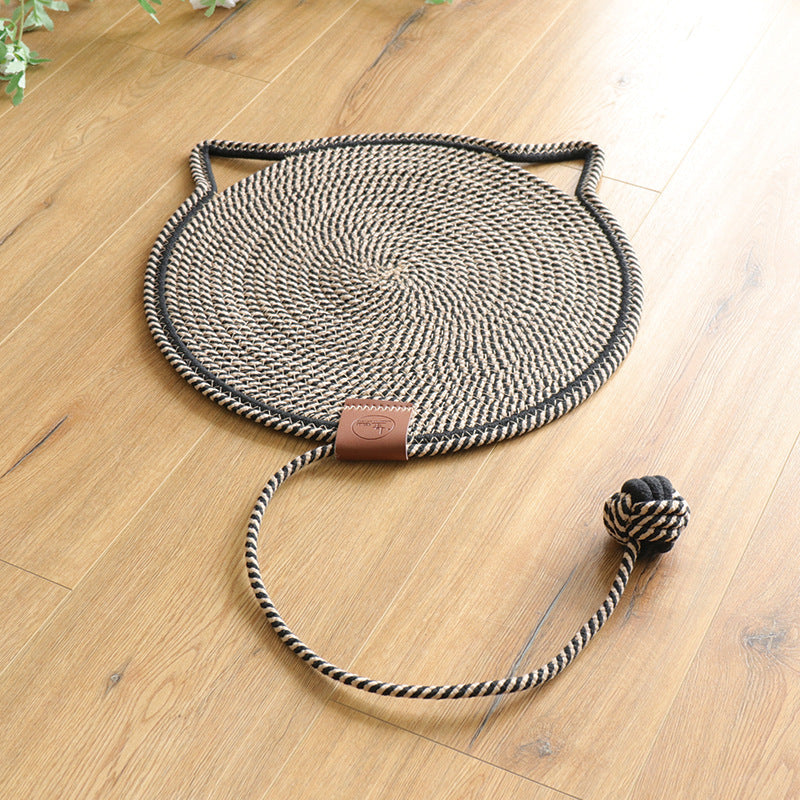 Cat Scratching Rug – Natural Sisal Double-Sided Scratcher for Indoor Cats