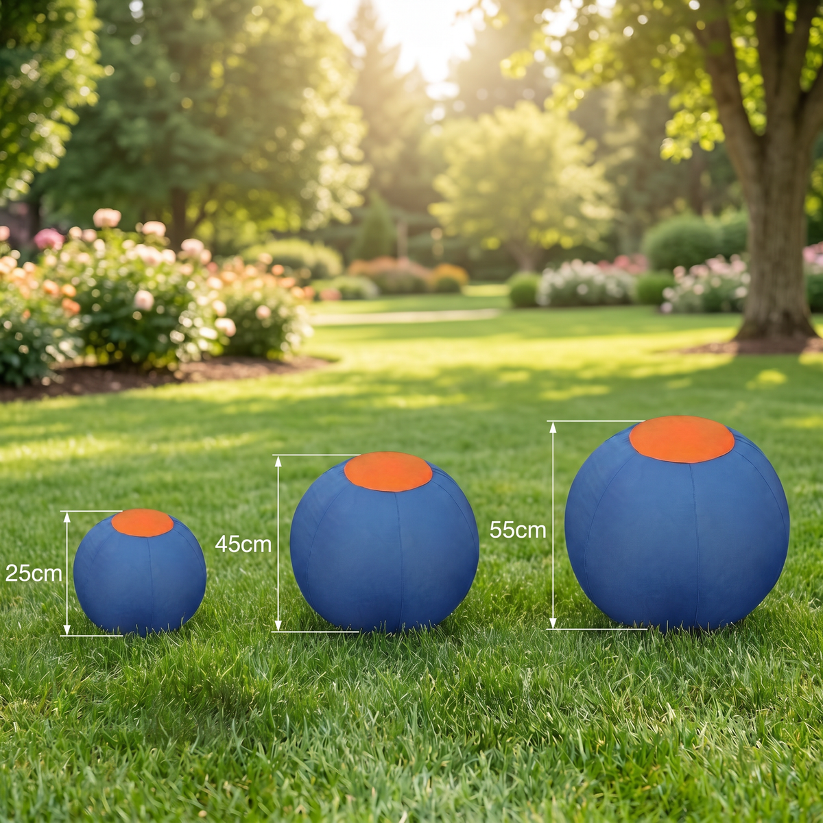 Inflatable Bite-Resistant Herding Ball for Dogs — Interactive Push & Chase Toy for High-Energy Breeds