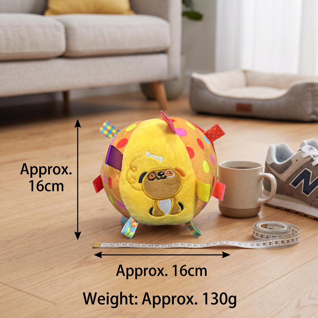 Interactive Hanging Dog Ball Toy with Bouncy Elastic Rope & Mounting Hook