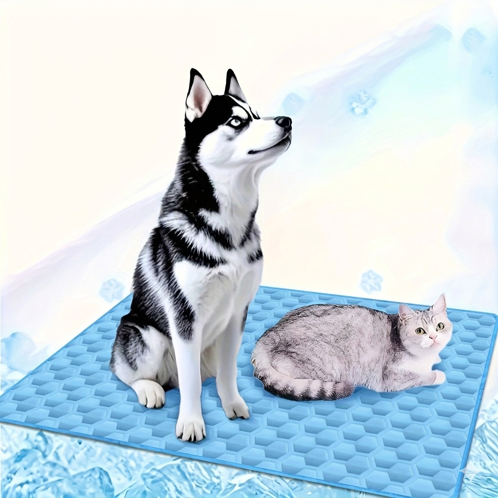 Extra-Large Pet Cooling Mat for Dogs and Cats – Instant Cool Relief Without Water or Electricity