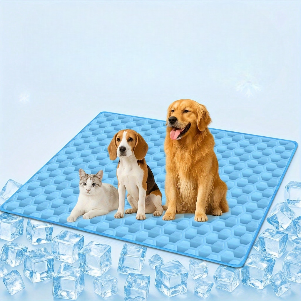 Extra-Large Pet Cooling Mat for Dogs and Cats – Instant Cool Relief Without Water or Electricity
