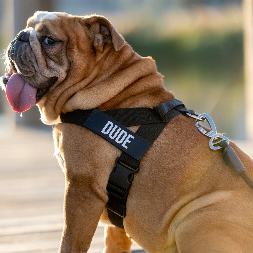 Adjustable Neck & Chafe-Resistant Dog Harness for Small Dogs – No-Pull, Soft Mesh, Easy-Click Buckle