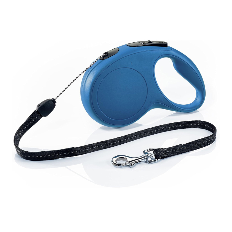 Tangle-Free Retractable Dog Leash – 5M Extendable Pet Leash with Easy-Press Brake & Lock