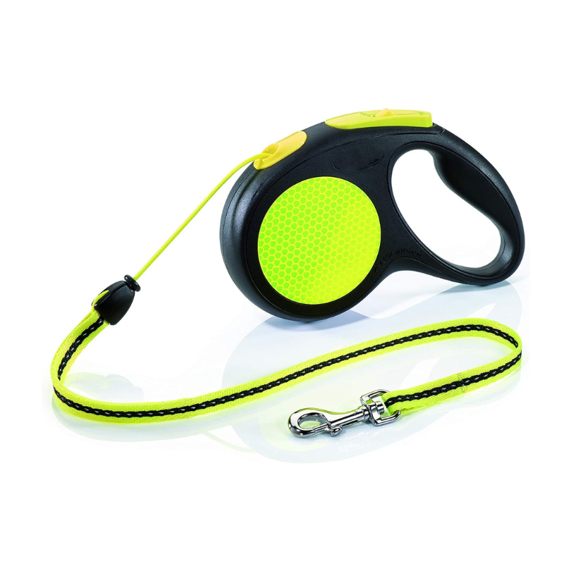 Tangle-Free Retractable Dog Leash – 5M Extendable Pet Leash with Easy-Press Brake & Lock