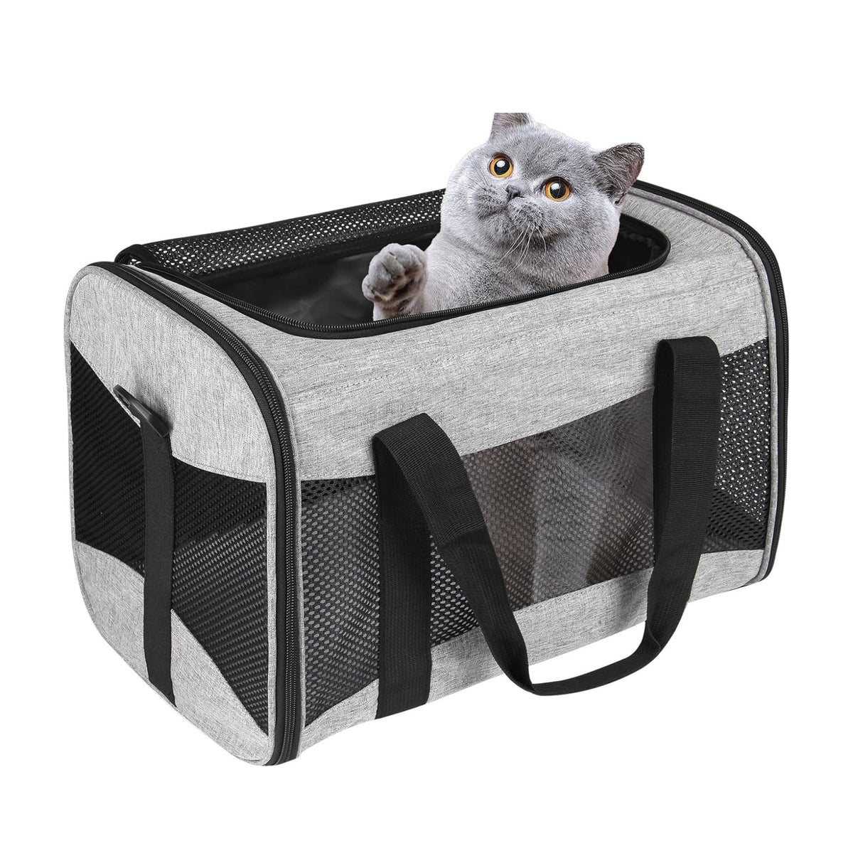 Airline-Approved Soft-Sided Pet Carrier for Cats & Small Dogs — Under-Seat Fit