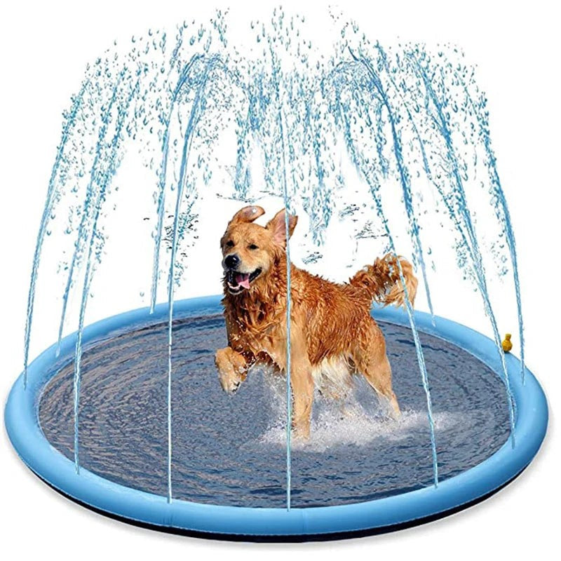 Splash Sprinkler Play Pool Pad for Kids & Pets