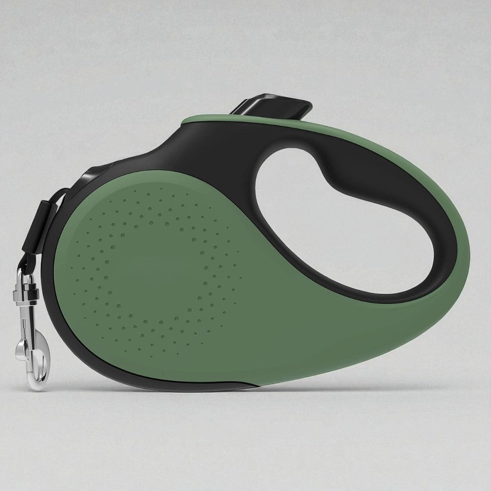 16-Foot Retractable Dog Leash with 360° Swivel Clip – Tangle-Free & Ergonomic
