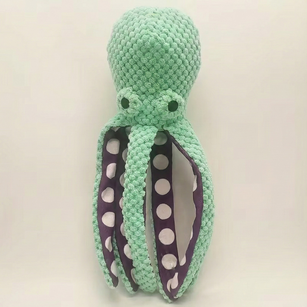 Plush Squeaky Chew Toy for Teething Puppies & Dogs