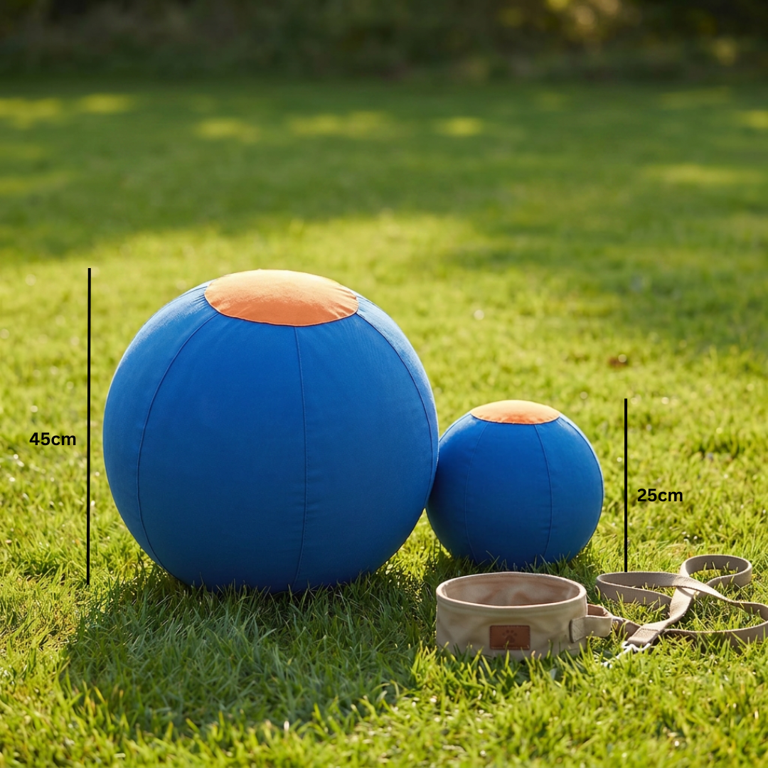 Durable Dog Training Ball with Removable Cover – Chew-Resistant & Grip-Enhanced