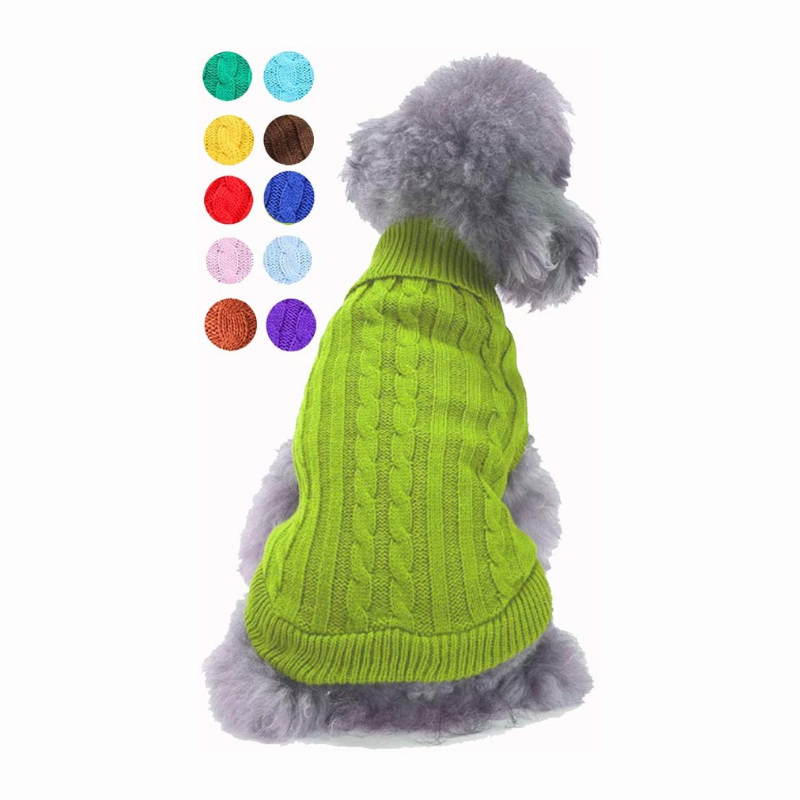Cozy Knit Dog Sweater – Warm, Soft & Adorable Winter Pullover for Small Dogs & Cats