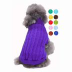 Cozy Knit Dog Sweater – Warm, Soft & Adorable Winter Pullover for Small Dogs & Cats