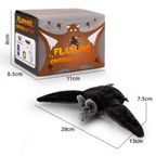 Touch-Activated Flapping Bat Dog Toy with Catnip