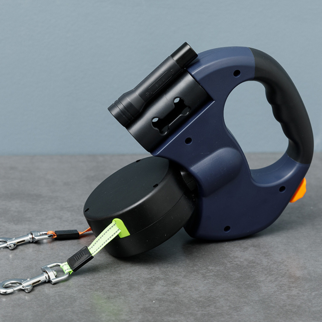 Tangle-Free Dual Dog Leash — Walk Two Dogs Effortlessly