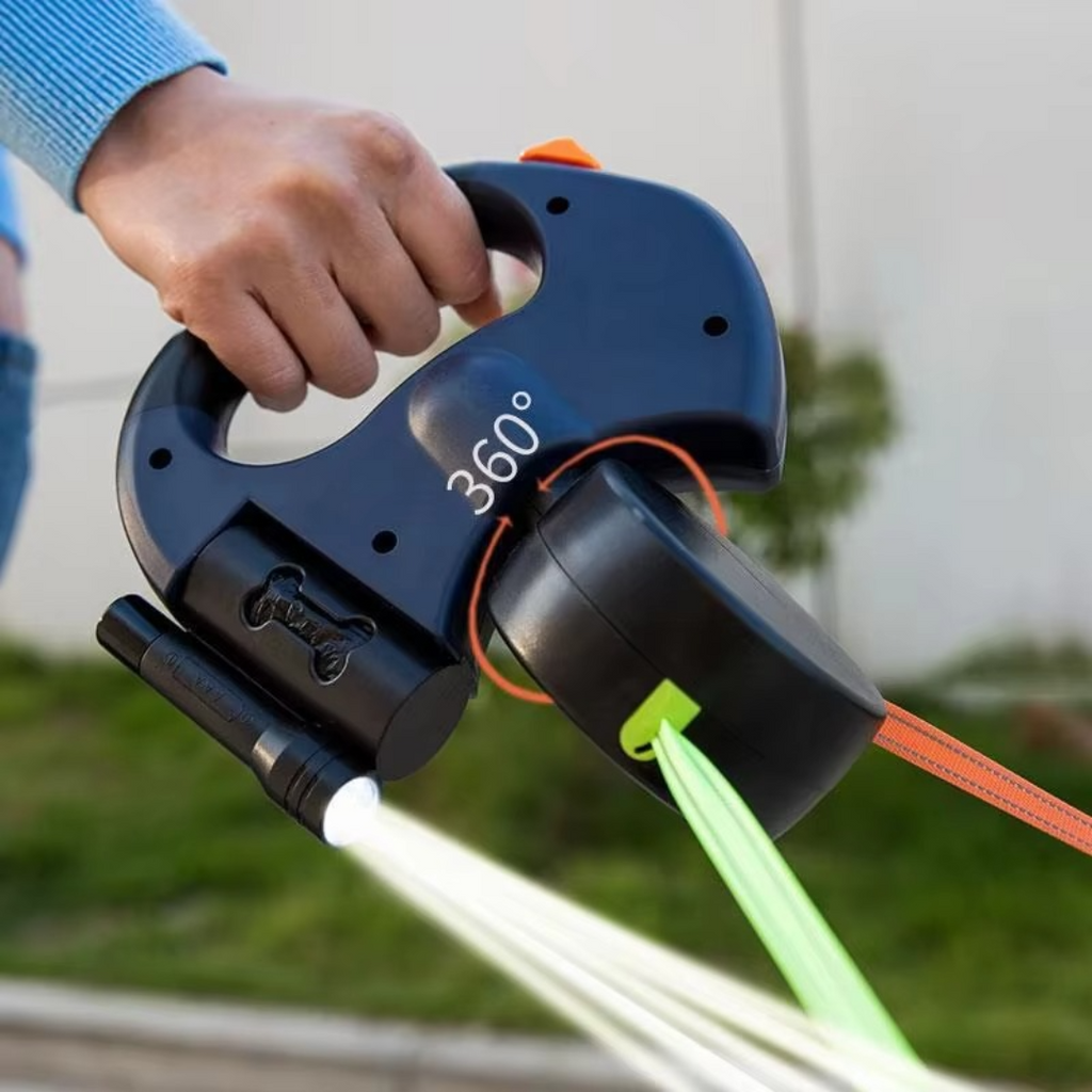 Tangle-Free Dual Dog Leash — Walk Two Dogs Effortlessly
