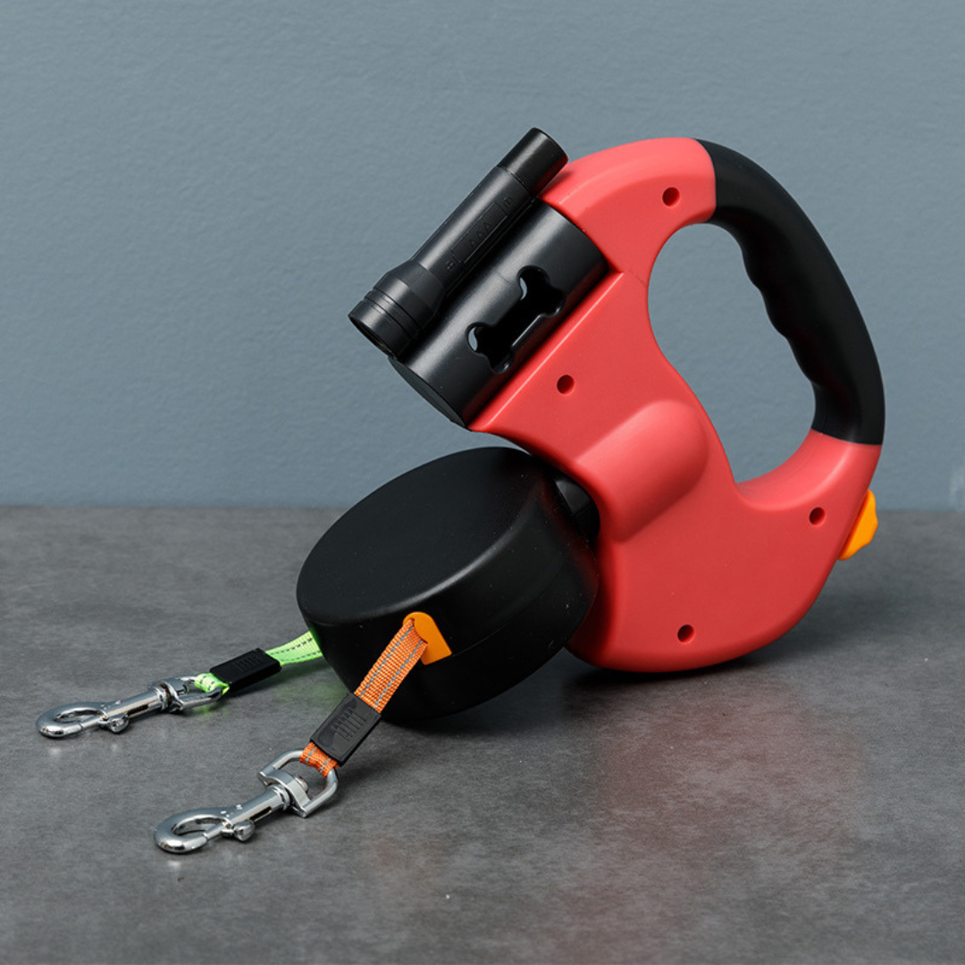Tangle-Free Dual Dog Leash — Walk Two Dogs Effortlessly