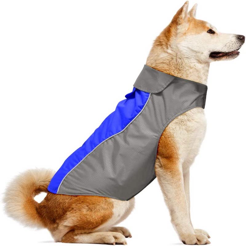 Dog Raincoat – Lightweight Waterproof & High-Visibility Jacket for Small, Medium & Large Dogs