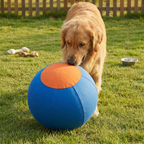 Durable Dog Training Ball with Removable Cover – Chew-Resistant & Grip-Enhanced