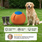 Durable Dog Training Ball with Removable Cover – Chew-Resistant & Grip-Enhanced