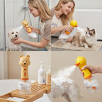Automatic Duck Pet Foam Sprayer – Quick Foam Cleaner for Paws & Fur