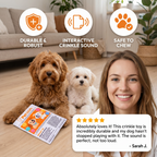 Durable Crinkle Newspaper Dog Toy – Interactive Chew Toy with Satisfying Rustle Sound