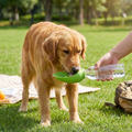 Silicone Dog Drinking Cap – Portable Bottle Top Bowl for On-the-Go Hydration