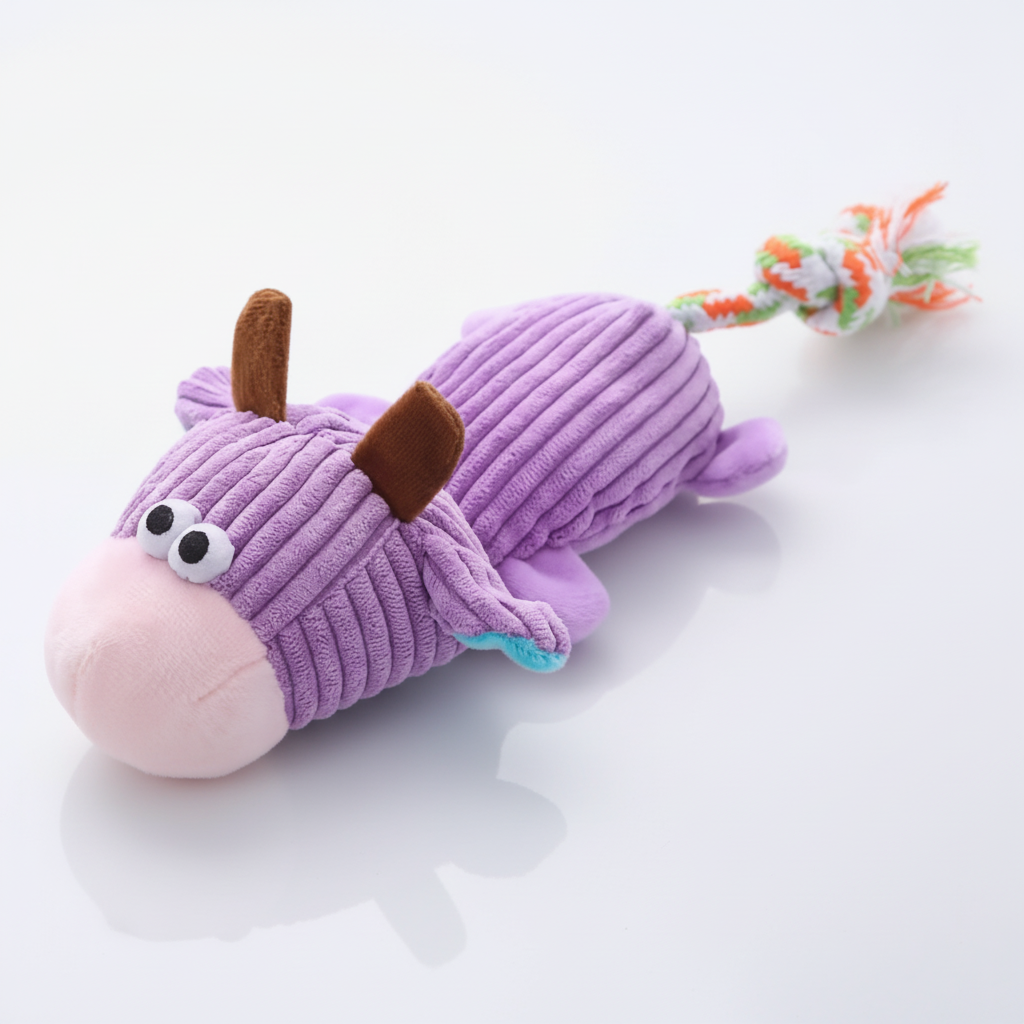 Interactive Dog Plush Toy – Chew-Resistant, Fun & Calming for Puppies & Adult Dogs