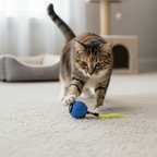 Smart Rolling Ball Cat Toy – Auto-Chasing Interactive Pet Toy for Indoor Cats
