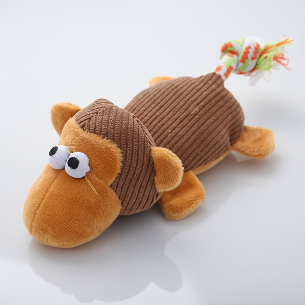 Interactive Dog Plush Toy – Chew-Resistant, Fun & Calming for Puppies & Adult Dogs