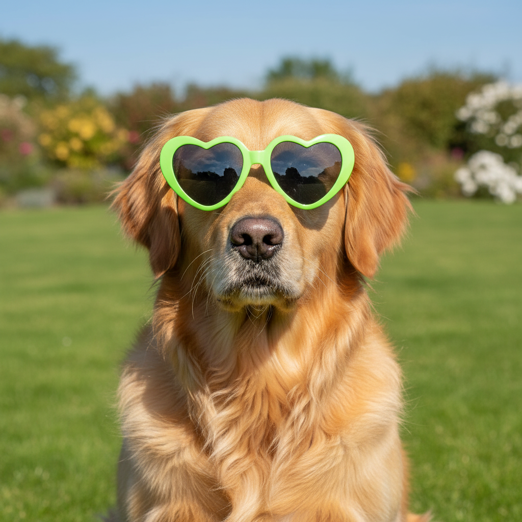 Adorable & Fashionable Cat & Dog Sunglasses – Pet Photo Props for Fun Photos
