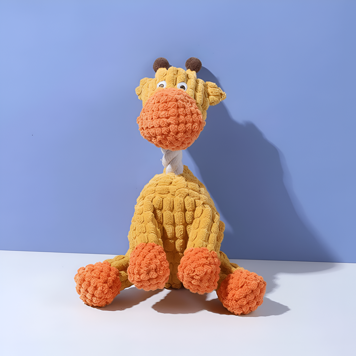 Soft Plush Dog Toy with Squeaker – Chew Toy & Interactive Play Buddy for Puppies & Dogs
