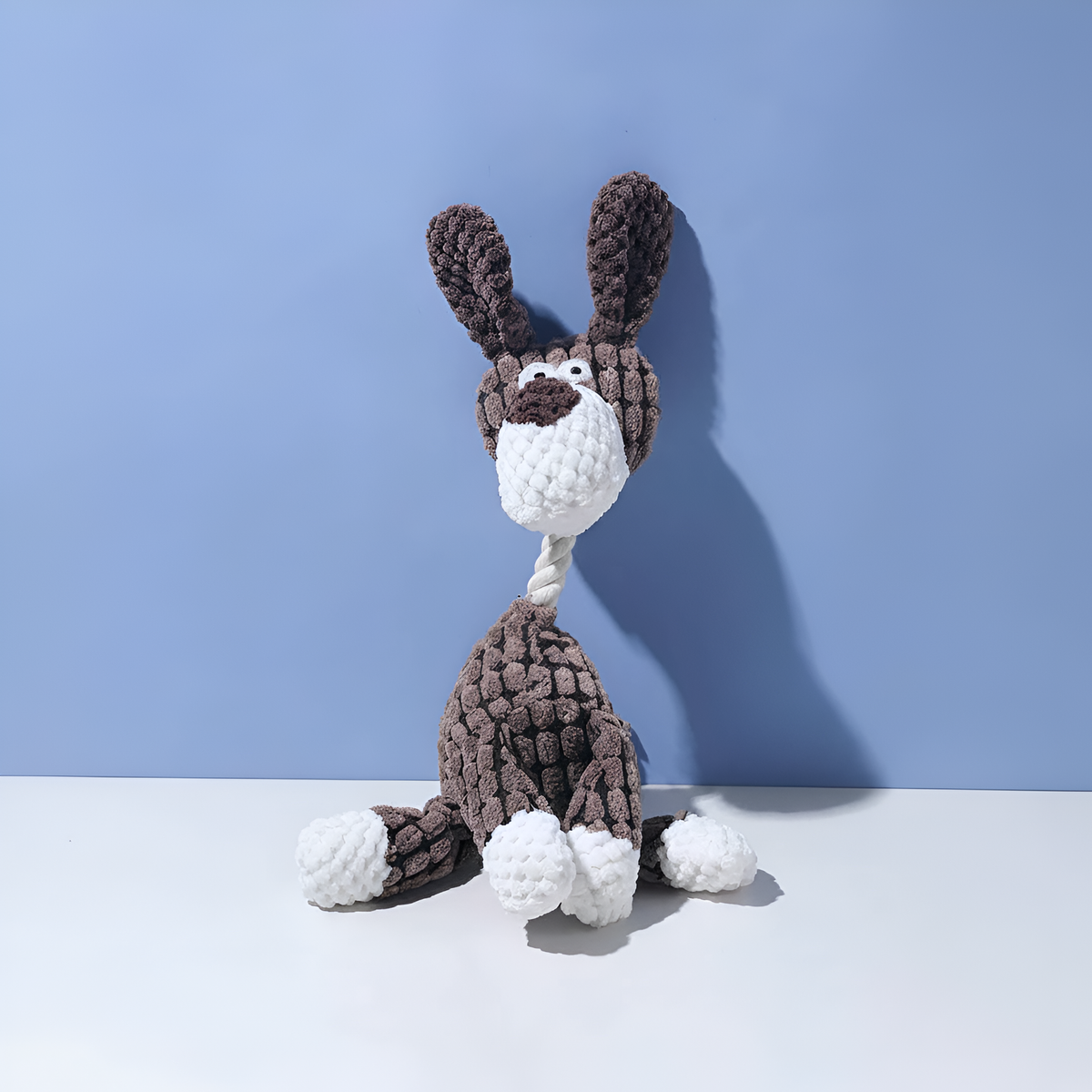 Soft Plush Dog Toy with Squeaker – Chew Toy & Interactive Play Buddy for Puppies & Dogs