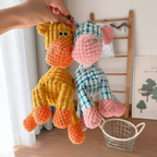 Soft Plush Dog Toy with Squeaker – Chew Toy & Interactive Play Buddy for Puppies & Dogs