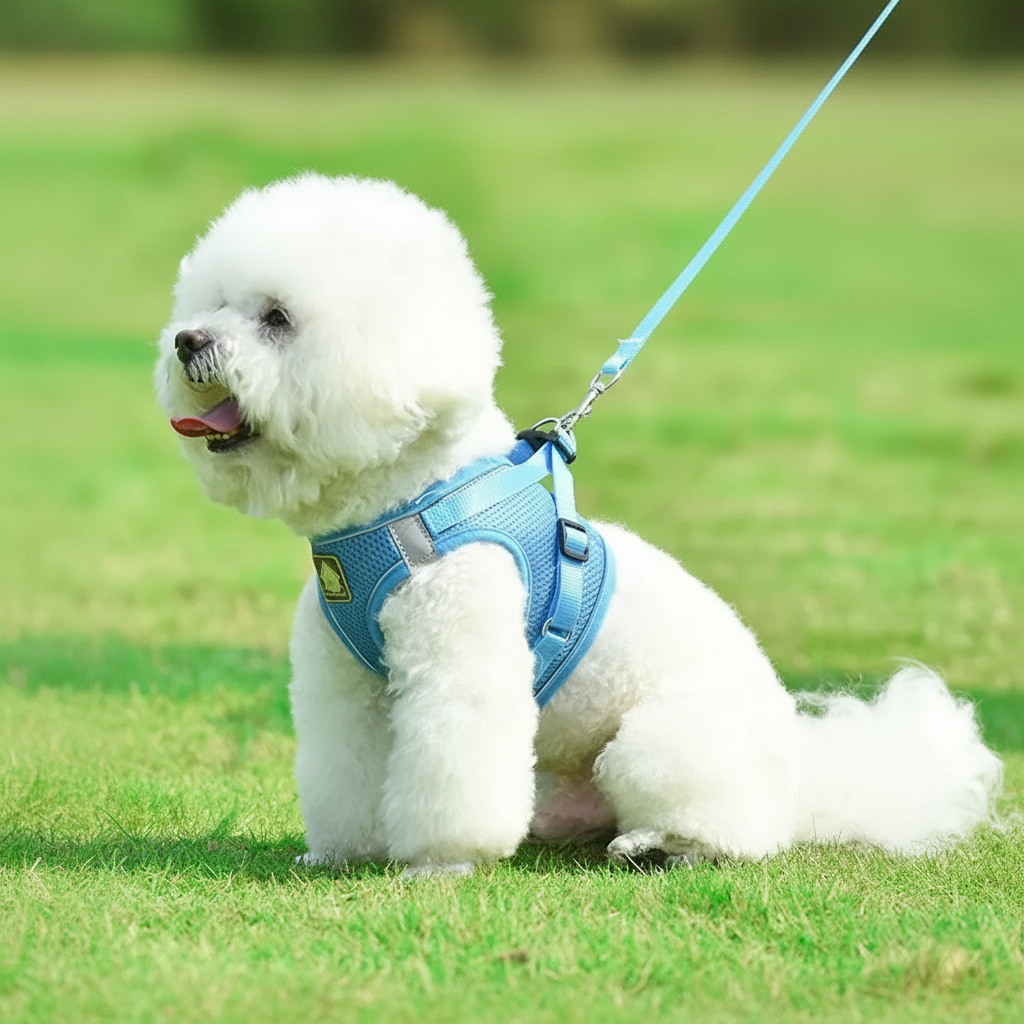 Adjustable Pet Harness & Leash Set for Small Dogs and Puppies