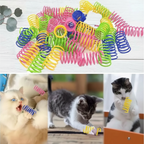 Interactive Spring Cat Toy Set – Bouncy Spiral Toys for Indoor Play & Exercise