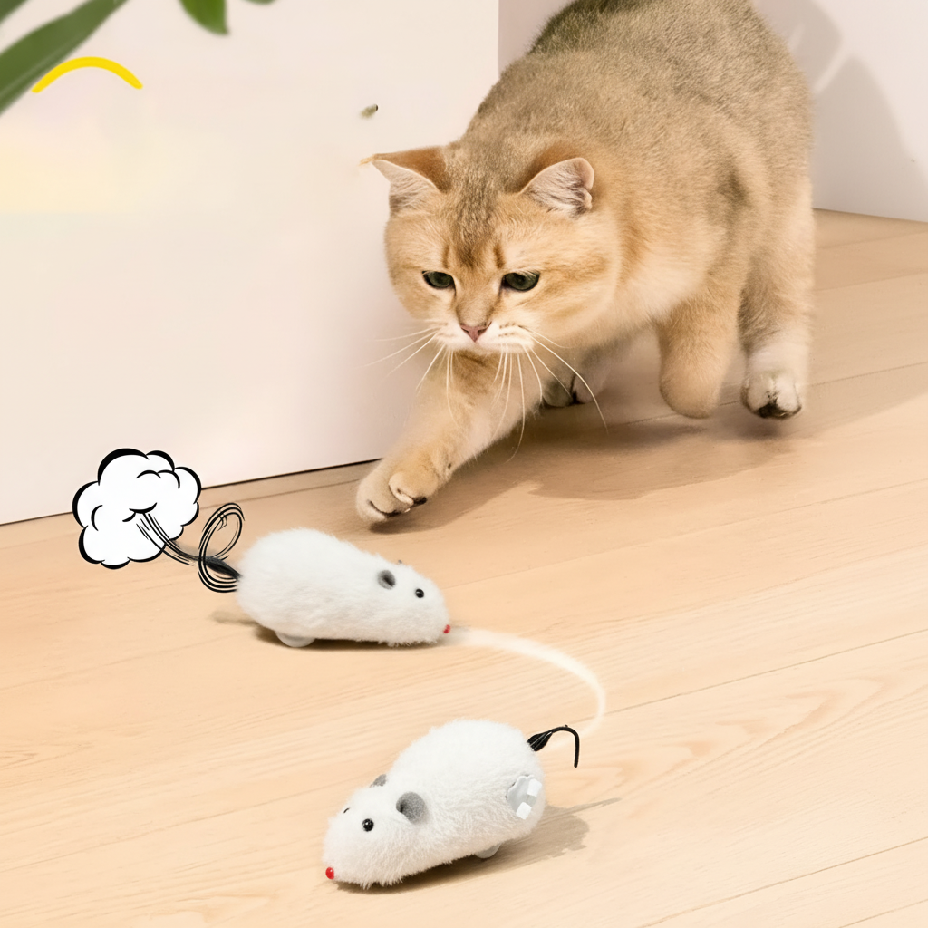 Smart Rolling Ball Cat Toy – Auto-Chasing Interactive Pet Toy for Indoor Cats