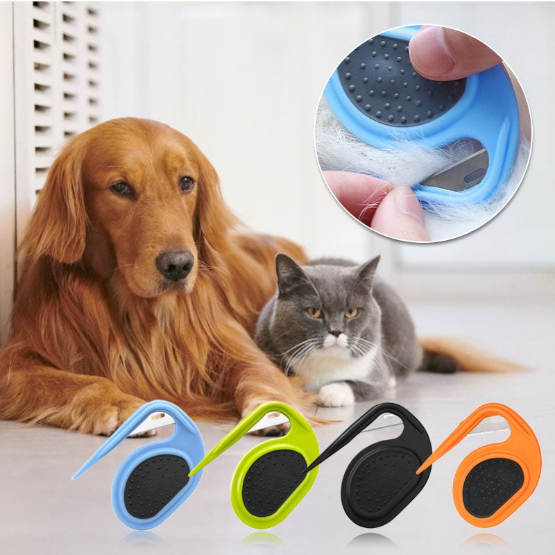 Portable Grooming Knife for Long-Haired Dogs & Cats