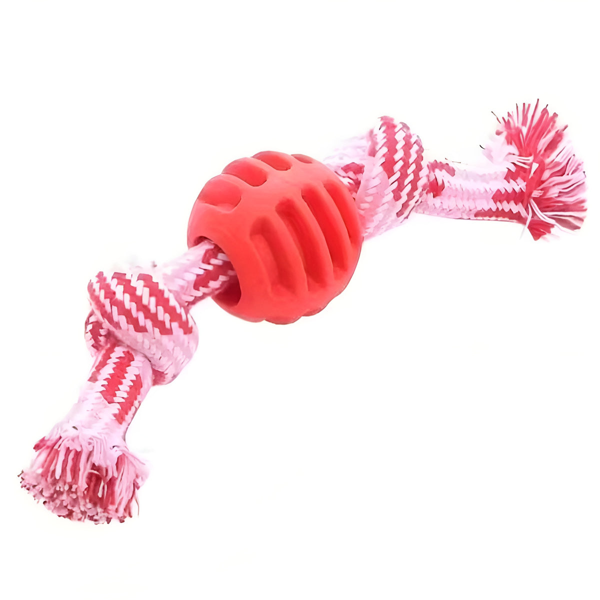 Interactive Dog Chew Toy – Knotted Rope Chew for Tug-of-War & Dental Health